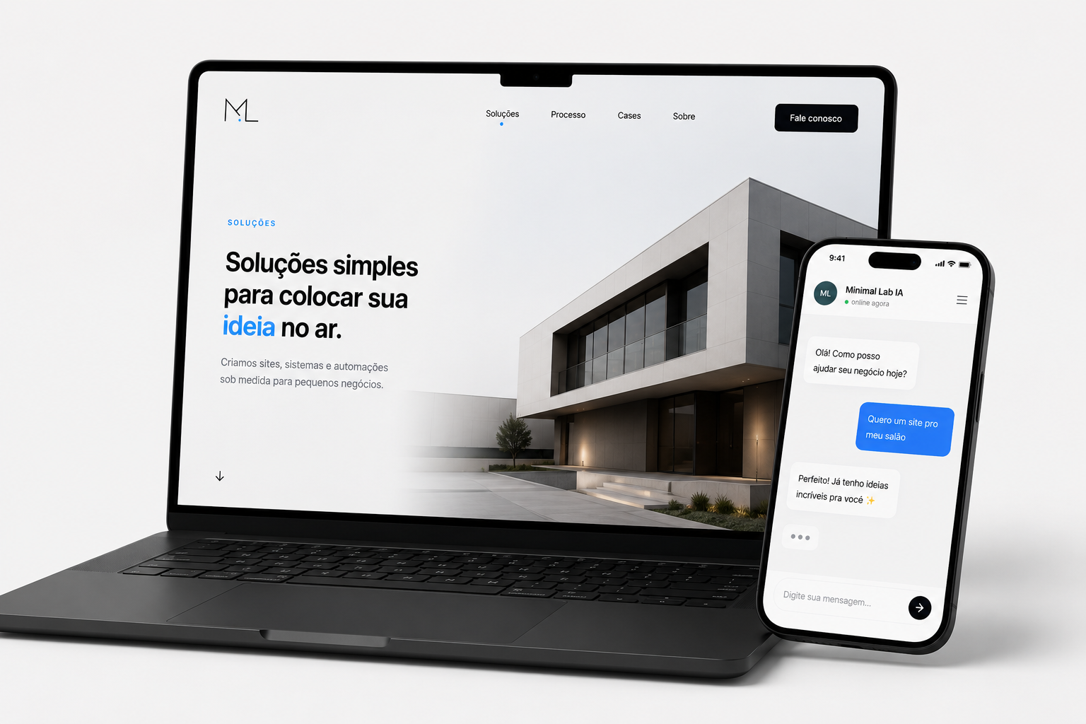 Site Minimal Lab
